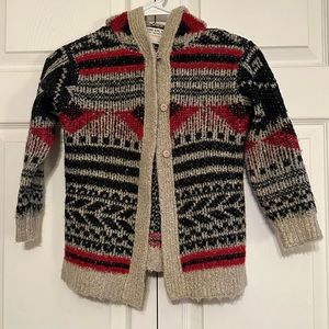6 years ZARA GIRL’S Winter Collection Knit Cardigan